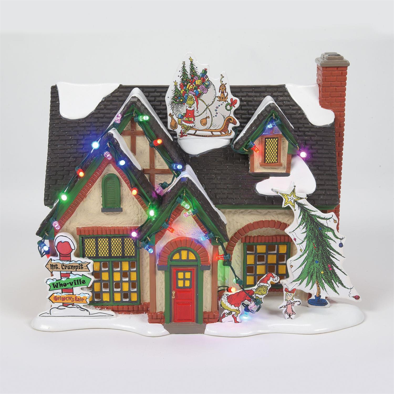 Snow Village The Grinch House #6011416